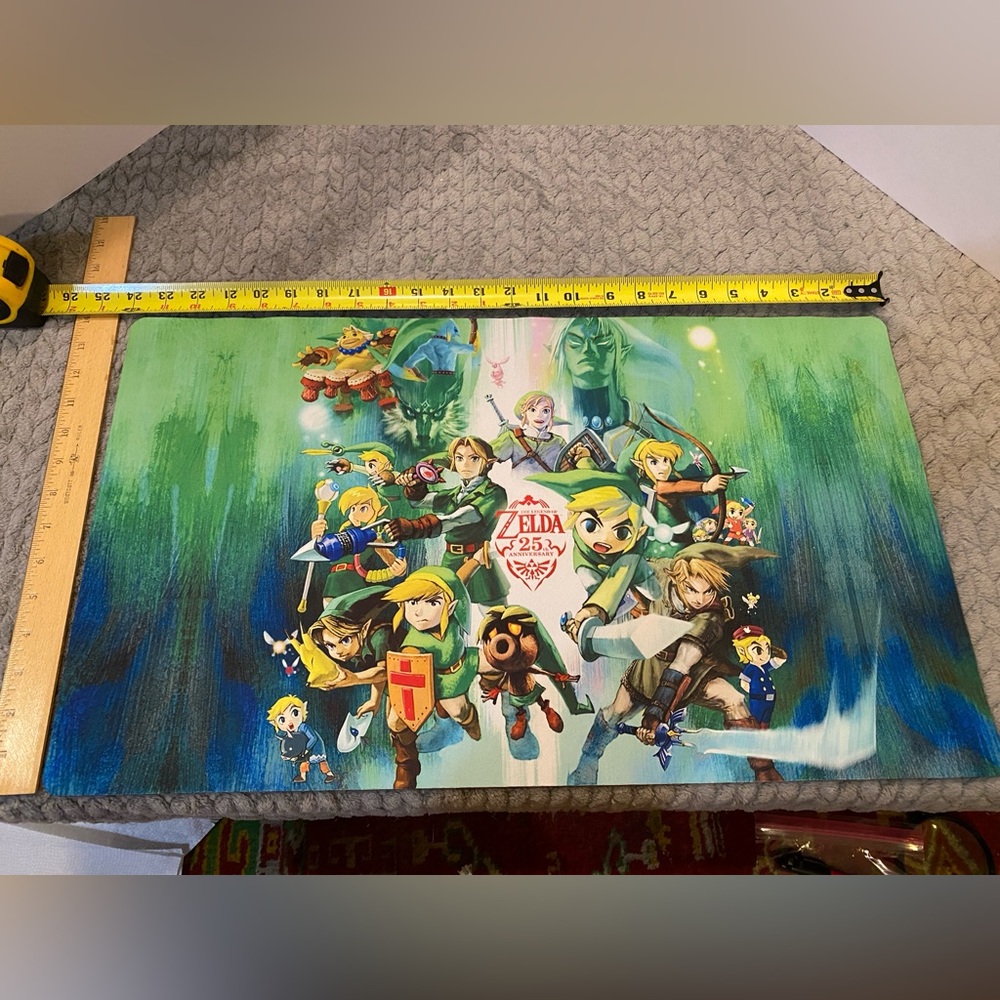 2011 - 25th Anniversary Zelda Mouse Pad RARE